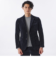 【セットアップ対応】細コーデュロイジャケット