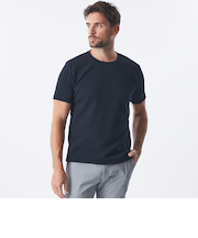 ウェーブワッフルカットソー