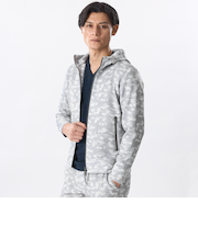 【PRIMA COLLECTION】【セットアップ対応】にじみカモフラプリントパーカ