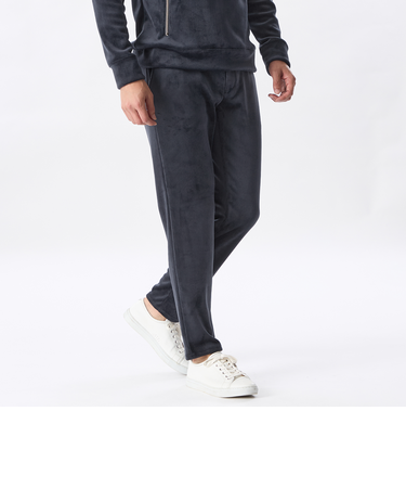 【セットアップ対応】ストライプフリースパンツ