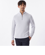 【WEB&一部店舗限定】ハーフジップニット