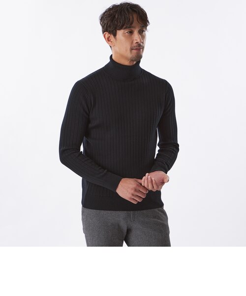 【WEB&一部店舗限定】ソフトウールタートルネックニット｜エポカ ウォモの通販｜&mall（アンドモール）三井ショッピングパーク公式通販