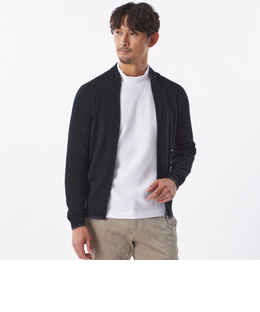 【WEB&一部店舗限定】ジップアップニット