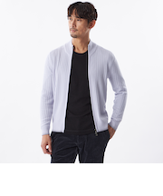 【WEB&一部店舗限定】ジップアップニット
