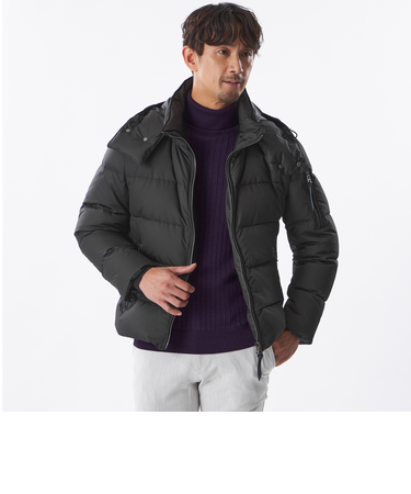 【WEB&一部店舗限定】ミニリップストップダウンブルゾン