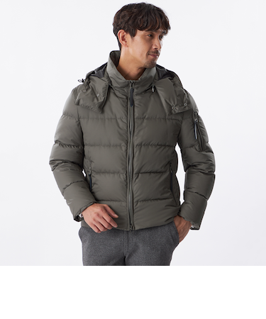 【WEB&一部店舗限定】ミニリップストップダウンブルゾン