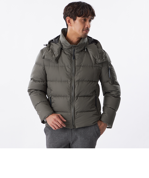 【WEB&一部店舗限定】ミニリップストップダウンブルゾン