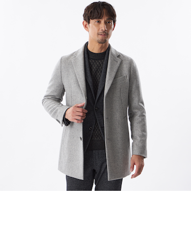 ミドルウールチェスターコート