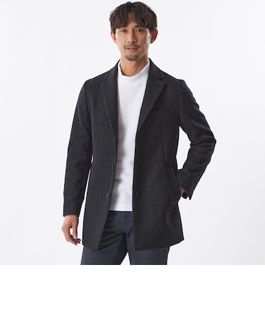 ミドルウールチェスターコート