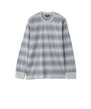 【リラックスウェア】ボーダークルーネックカットソー