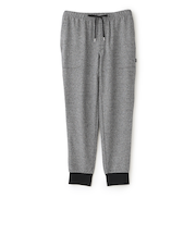 【リラックスウェア】ロングリブテーラードパンツ