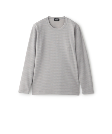 トライアングルブリスターロングTシャツ