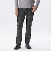 パイソンジャカードデニムパンツ