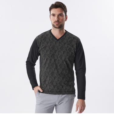 スネークパターンロンT