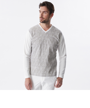 スネークパターンロンT