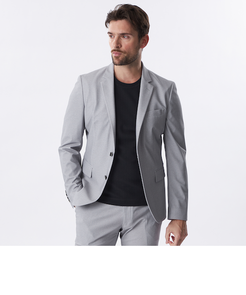 【セットアップ対応】トリコットプリントジャケット