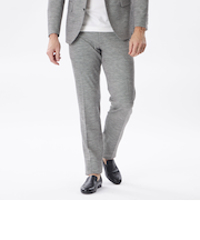 【セットアップ対応】リネンミックススラックス