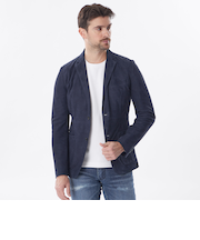 【PRIMA COLLECTION】カーフヌバックレザージャケット