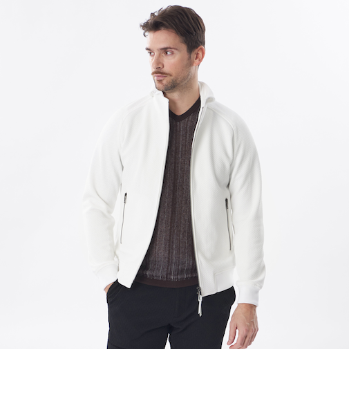 ジオメブリスターカットソーブルゾン