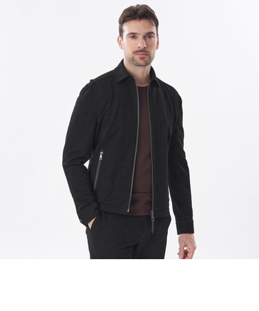 ミニワッフルジャージーブルゾン