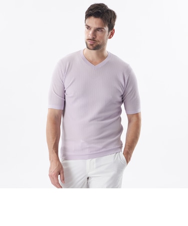 【WEB&一部店舗限定】ドライタッチニットT