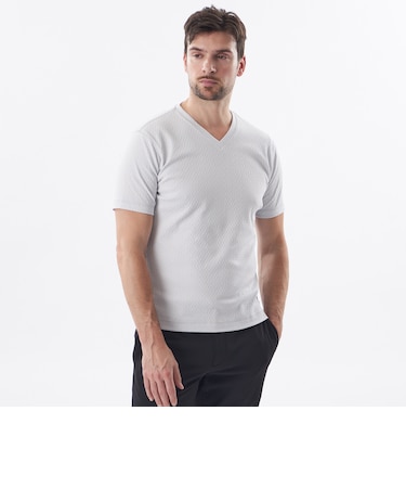 リンクスヘリンボーンカットソー