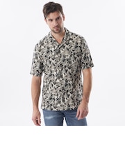 【PRIMA COLLECTION】オープンカラーインポートシャツ