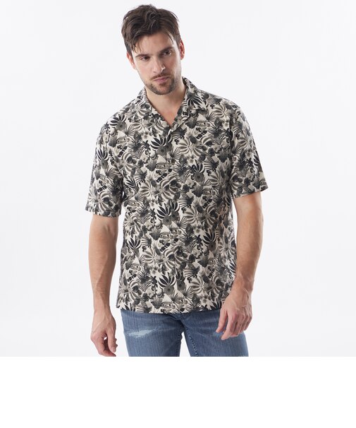 【PRIMA COLLECTION】オープンカラーインポートシャツ