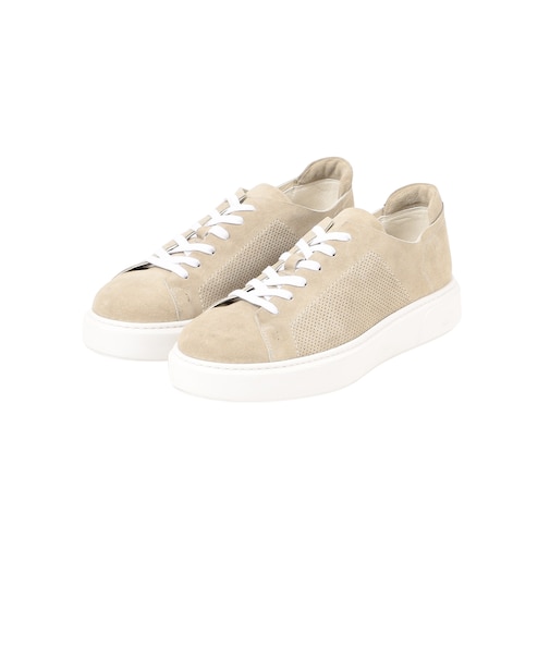 【CAMERLENGO】【PRIMA COLLECTION】パンチングスエードスニーカー