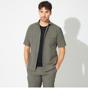 シアサッカーシャツ