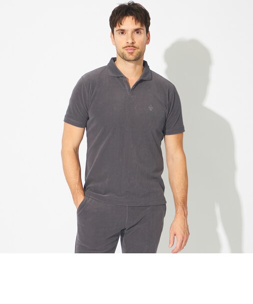 【Safari Lounge別注】ハイゲージパイルスキッパーポロシャツ