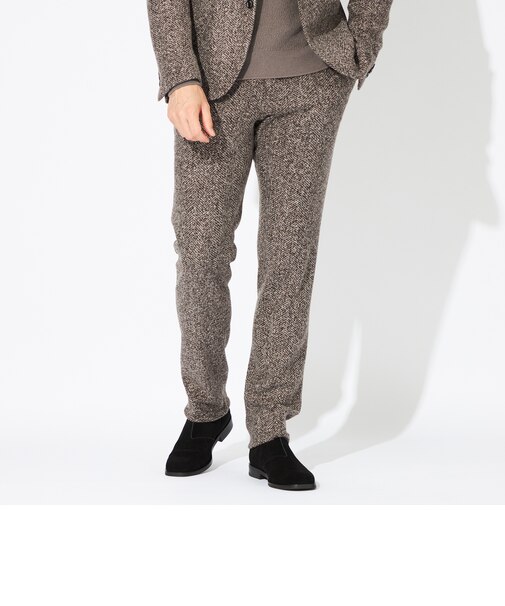 【PRIMA COLLECTION】【セットアップ対応】スライバーニットパンツ