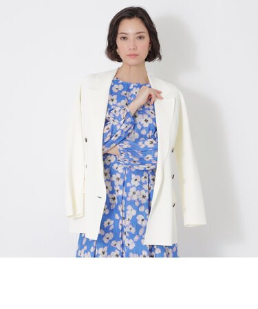 【La maglia】ミラノリブ　ニットジャケット