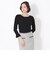 【EPOCA STORIA】フリルコンビ　ニットプルオーバー《WEB＆EPOCA THE SHOP店舗限定》