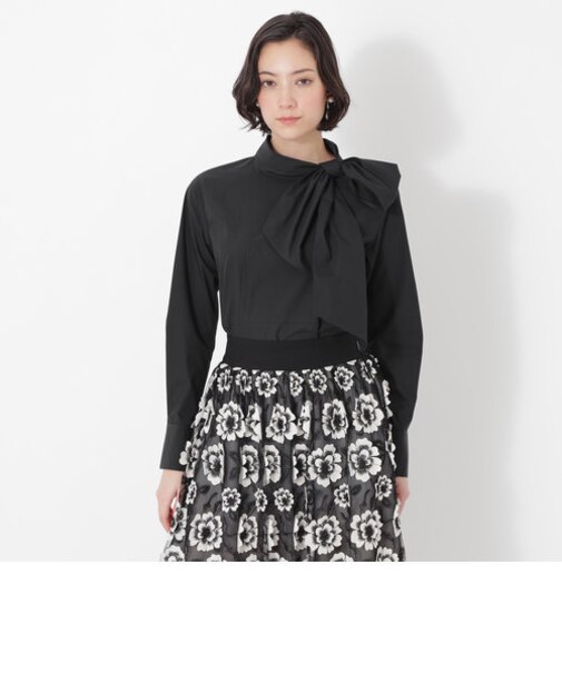 【EPOCA STORIA】ボウタイブラウス《WEB＆EPOCA THE SHOP店舗限定》