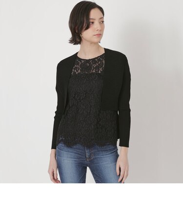 キュプラベーシック　ニットボレロ