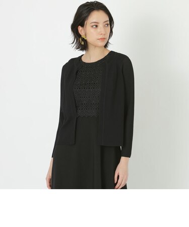 レーヨンナイロン　ニットカーディガン