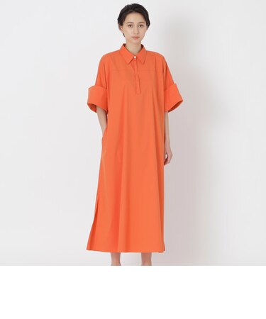 【川上さやか×EPOCA STORIA】コットンナイロンストレッチ　シャツドレス《WEB＆EPOCA THE SHOP店舗限定》