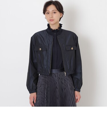 【EPOCA Marino】シャンブレータフタ　ショートブルゾン