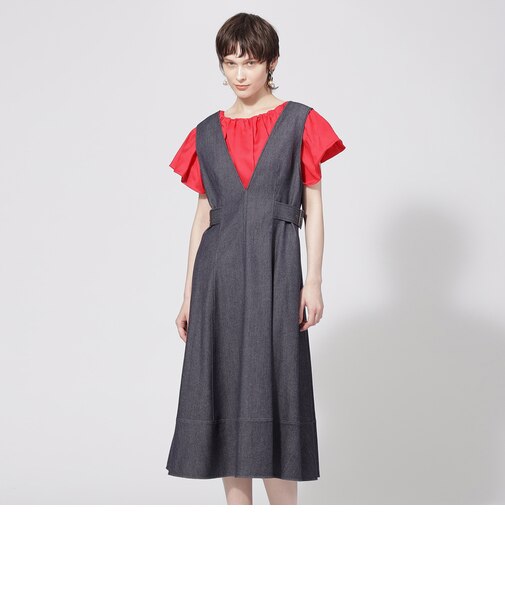 クリーンデニム　ジャンパースカート