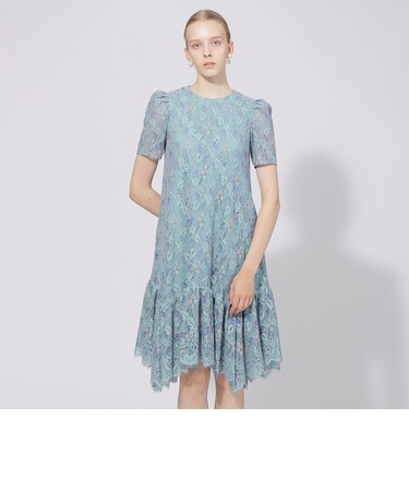 フィオーレリバーレース　フレアドレス