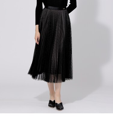 ドットチュール　プリーツスカート