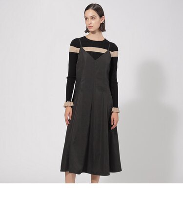 【EPOCA STORIA】ハイカウントタフタ　キャミドレス《WEB＆EPOCA THE SHOP店舗限定》