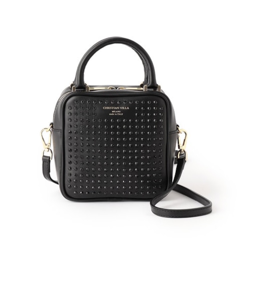 【CHRISTIAN VILLA】スワロフスキーミニバッグ《WEB&EPOCA THE SHOP店舗限定》