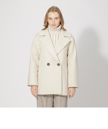 リーラ　エアリーウールショートコート