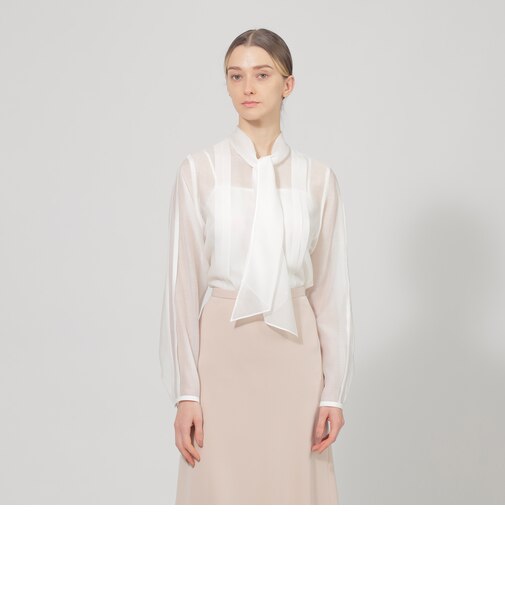 シアークロス ボウブラウス