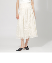 フィオーレオパール タックフレアスカート