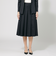 アセテートスラブ フレアスカート
