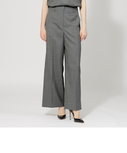 ウールトロ ワイドストレートパンツ