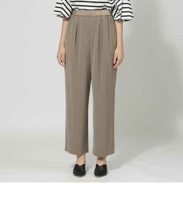 【EPOCA STORIA】 ライトツイル テーパードパンツ 《WEB&EPOCA THE SHOP店舗限定》